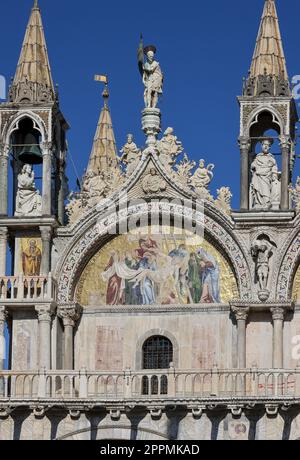 The basilica of St Mark in Venice. Italy. Stock Photo