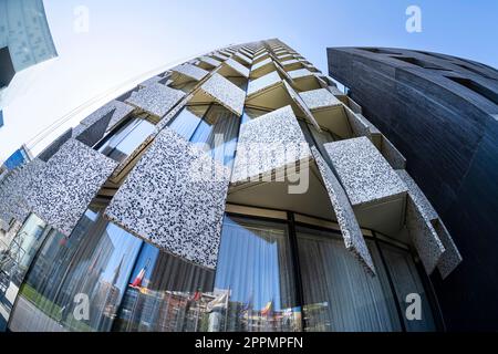 Cityscape in Tirana, Albania Stock Photo