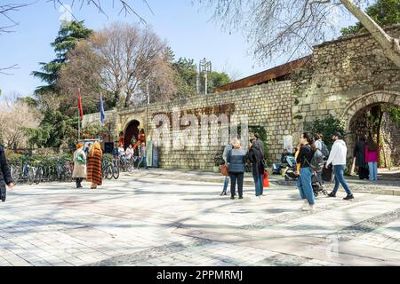 The Tirana castle, Albania Stock Photo