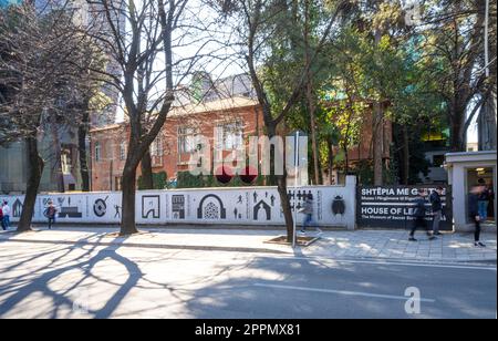 the house of leaves museum in Tirana, Albania Stock Photo