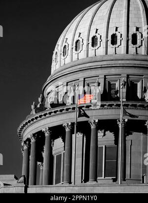 Idaho State Capitol Building governing government dome structure legal laws Stock Photo