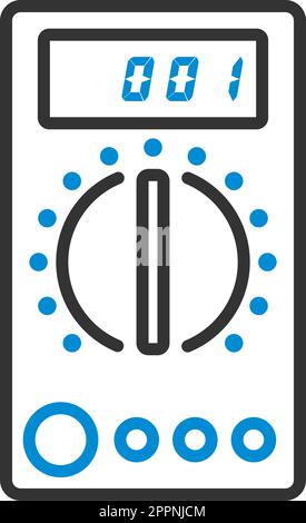 Multimeter Icon Stock Vector