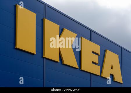 Virgil Abloh just rebranded Ikea's logo with quotation marks