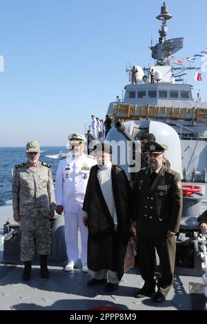 Iran Parade Military Stock Photo