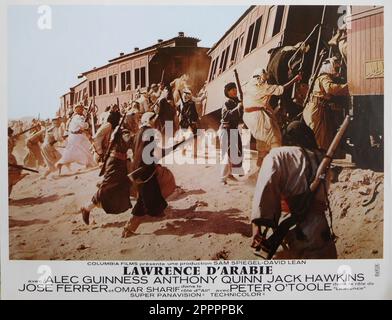 Producer SAM SPIEGEL and Director DAVID LEAN on set location candid ...