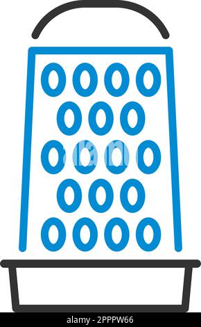 Kitchen Grater Icon Stock Vector