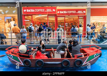 Bacha Coffee store in  The Shoppes at Marina Bay Sands, Singapore Stock Photo