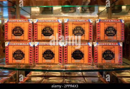 Bacha Coffee store in  The Shoppes at Marina Bay Sands, Singapore Stock Photo