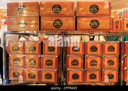 Bacha Coffee store in  The Shoppes at Marina Bay Sands, Singapore Stock Photo