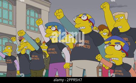 THE SIMPSONS, From Left: Milhouse Van Houten, (voice: Pamela Hayden ...