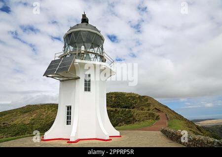 Cape Reinga lighthouse, New Zealand Stock Photo