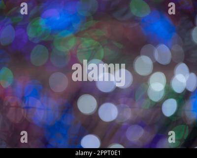 abstract colorful defocused circular facula,abstract background Stock Photo