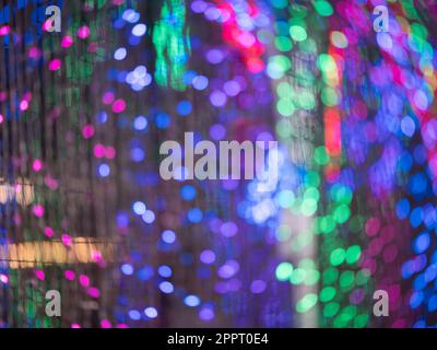 abstract colorful defocused circular facula,abstract background Stock Photo