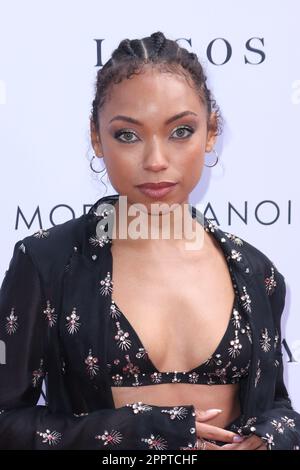 Logan Browning attends Daily Front Row's 7th annual Fashion Los Angeles Awards on April 23, 2023 in Beverly Hills, California. Photo: CraSH/imageSPACE Credit: Imagespace/Alamy Live News Stock Photo