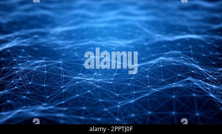 Machine Learning Abstract Network Neural networks and deep learning connectivity Abstract Stock Photo - Alamy