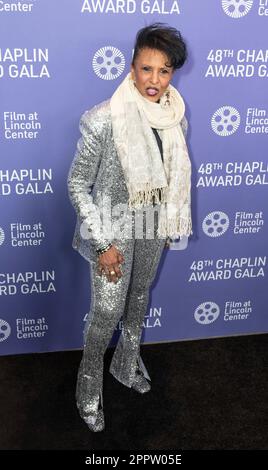 April 24, 2023, New York, New York, United States: Nona Hendryx attends the 48th Chaplin Award Gala honoring Viola Davis at Alice Tully Hall (Credit Image: © Lev Radin/Pacific Press via ZUMA Press Wire) EDITORIAL USAGE ONLY! Not for Commercial USAGE! Stock Photo