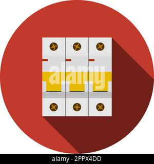 Circuit Breaker Icon Stock Vector