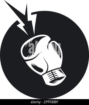 boxing gloves logo vector icon illustration design Stock Vector Image ...