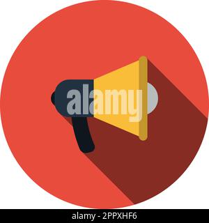 Promotion Megaphone Icon Stock Vector