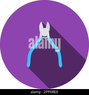 Side Cutters Icon Stock Vector