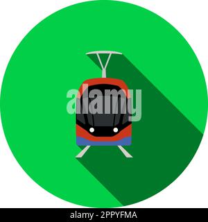Tram Icon Stock Vector