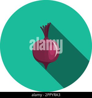 Beetroot Icon Stock Vector