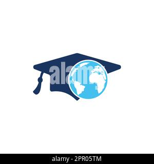 World education logo design. Modern education logo design inspiration. Stock Vector