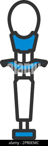 Alpinist Camalot Icon Stock Vector