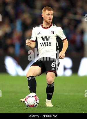 Harrison Reed #6 of Fulham in action during the Premier League match ...