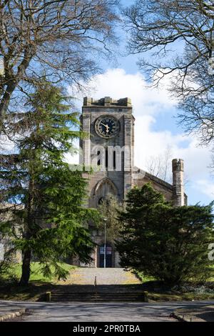 Campsie High Church (High Kirk of Campsie) Lennoxtown, East Dunbartonshire, Scotland, UK Stock Photo