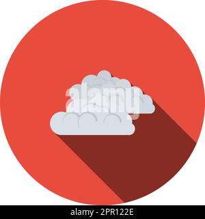 Cloudy Icon Stock Vector
