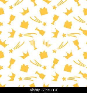 Happy Epiphany Day Seamless Pattern Design Christian Festival to Faith in Template Hand Drawn Cartoon Flat Illustration Stock Vector