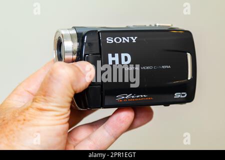 Sony video camera hi-res stock photography and images - Alamy