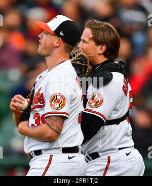 Baltimore Orioles' Adley Rutschman looks on before a baseball game against  the Oakland Athletics, Friday, Sept. 2, 2022, in Baltimore. (AP Photo/Nick  Wass Stock Photo - Alamy