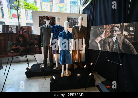 NEW YORK - APRIL 25: Atmosphere at the National Geographic, Disney+, and Hulu Premiere of “A Small Light” at Alice Tully Hall on April 25, 2023 in New York City. (Photo by Anthony Behar/PictureGroup/Sipa USA for National Geographic) Stock Photo