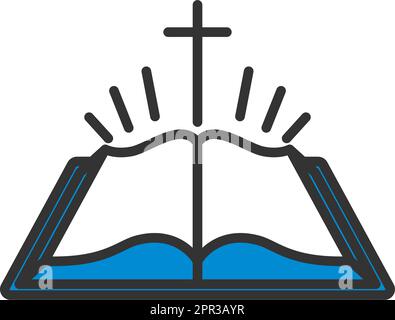 Holly Bible Icon Stock Vector