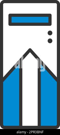 System Unit Icon Stock Vector