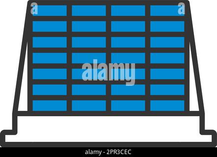 Icon Of Construction Pallet Stock Vector