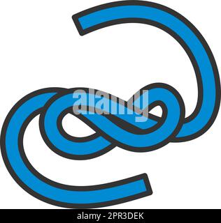 Ship rope icon outline Stock Vector Image & Art - Alamy