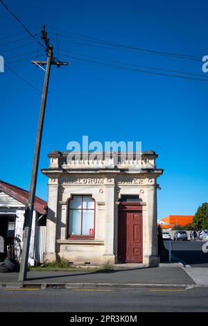 Old bakers shop, Oamaru, North Otago, South Island, New Zealand Stock Photo