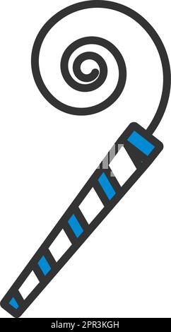 Party Whistle Icon Stock Vector