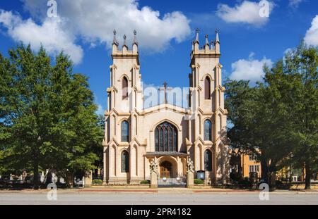 Trinity Episcopal Cathedral in Columbia, USA, South Carolina, Columbia Stock Photo