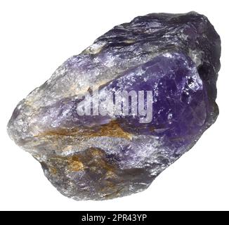 Amethyst crystals (purple quartz) Stock Photo