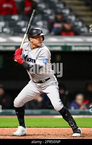 This is a 2023 photo of Robert Garcia of the Miami Marlins baseball team.  This image reflects the Marlins active roster as of Wednesday, Feb. 22,  2023, when this image was taken. (