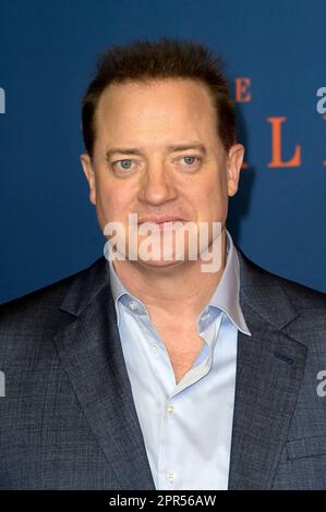 Berlin, Deutschland. 25th Apr, 2023. Brendan Fraser bei der Premiere des Kinofilms 'The Whale' im Kino International. Berlin, 25.04.2023 Credit: Geisler-Fotopress GmbH/Alamy Live News Stock Photo