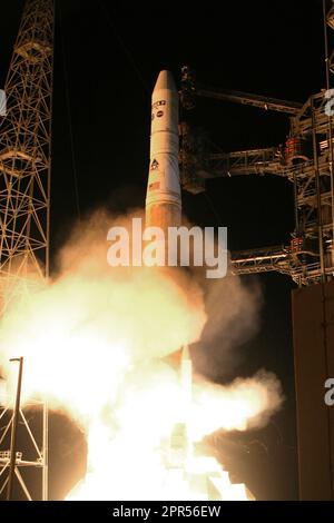 CAPE CANAVERAL, FLORIDA - 15 MARCH 2024. Clock counting down to rocket ...