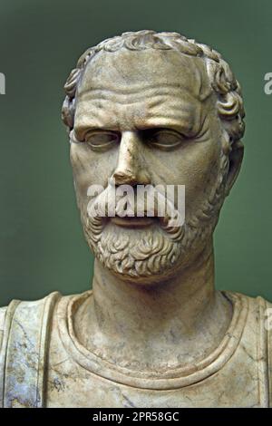 Demosthenes (384-322 BC) Greek statesman and orator. Roman