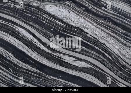 marble texture background black and white natural stone marbled granite Stock Photo