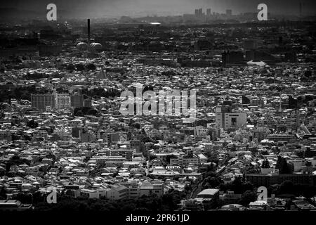 The view from the Shibuya Sky observatory Stock Photo