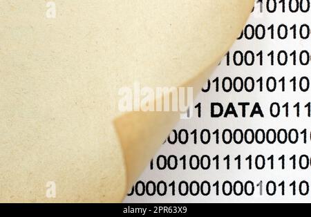 Web data concept Stock Photo